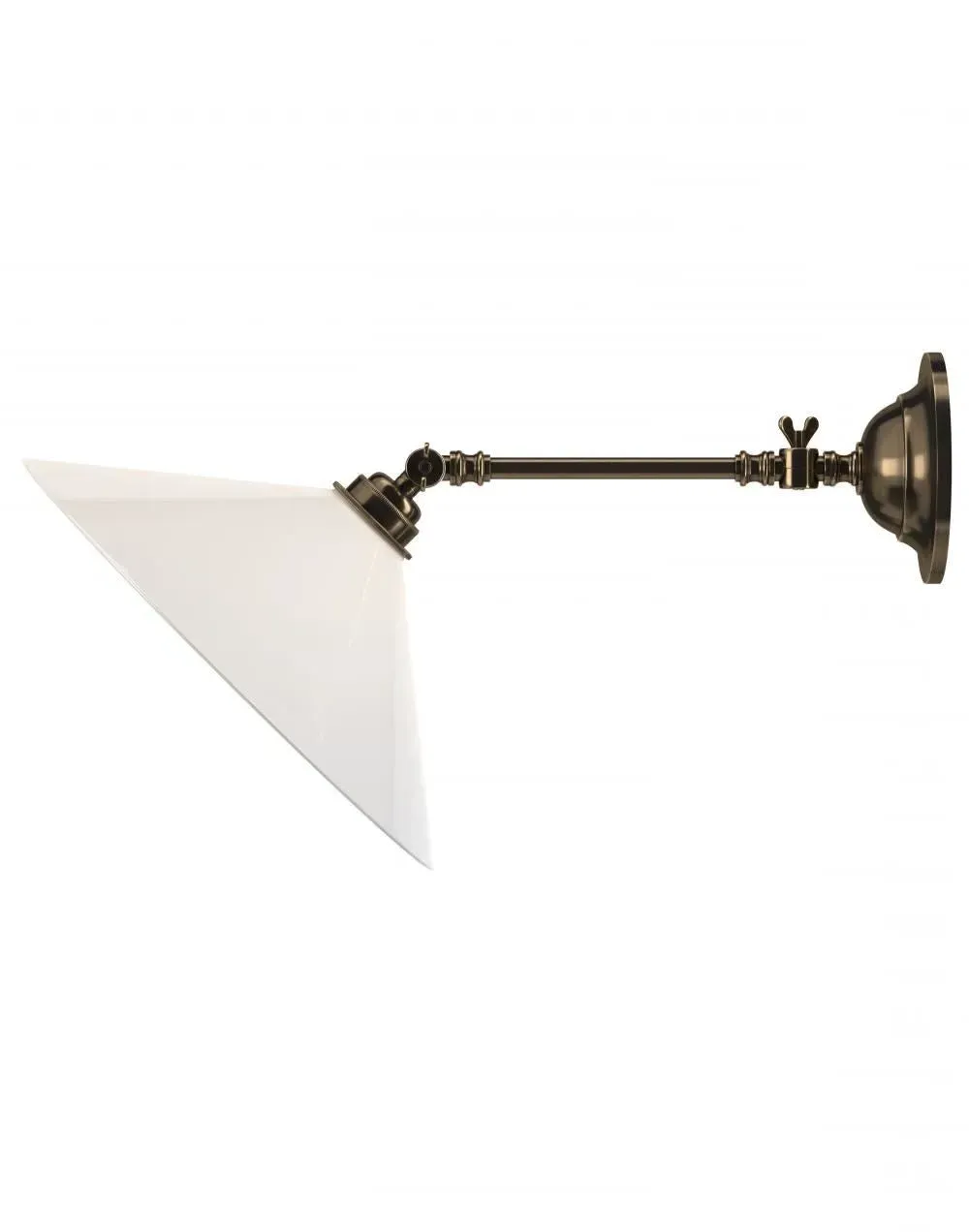 Adjustable Reading Light - Bronze, Glass