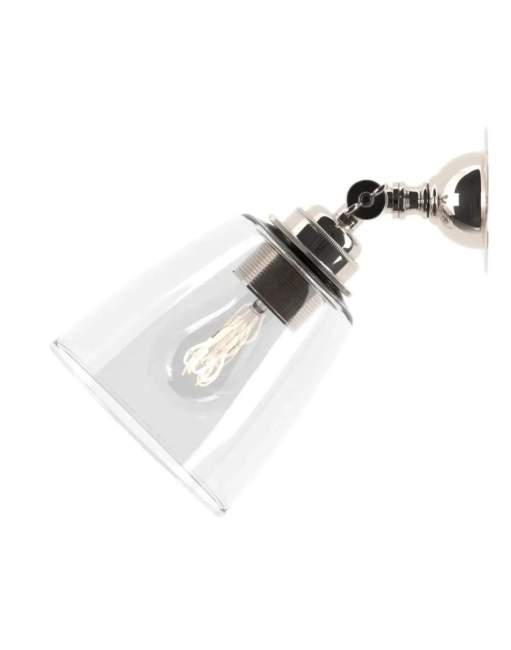 Adjustable Spotlight - Nickel, Metal