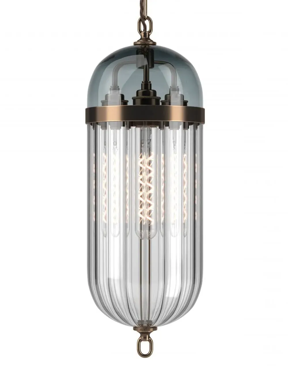 Aston Pendant Light - Antique Brass, Glass image