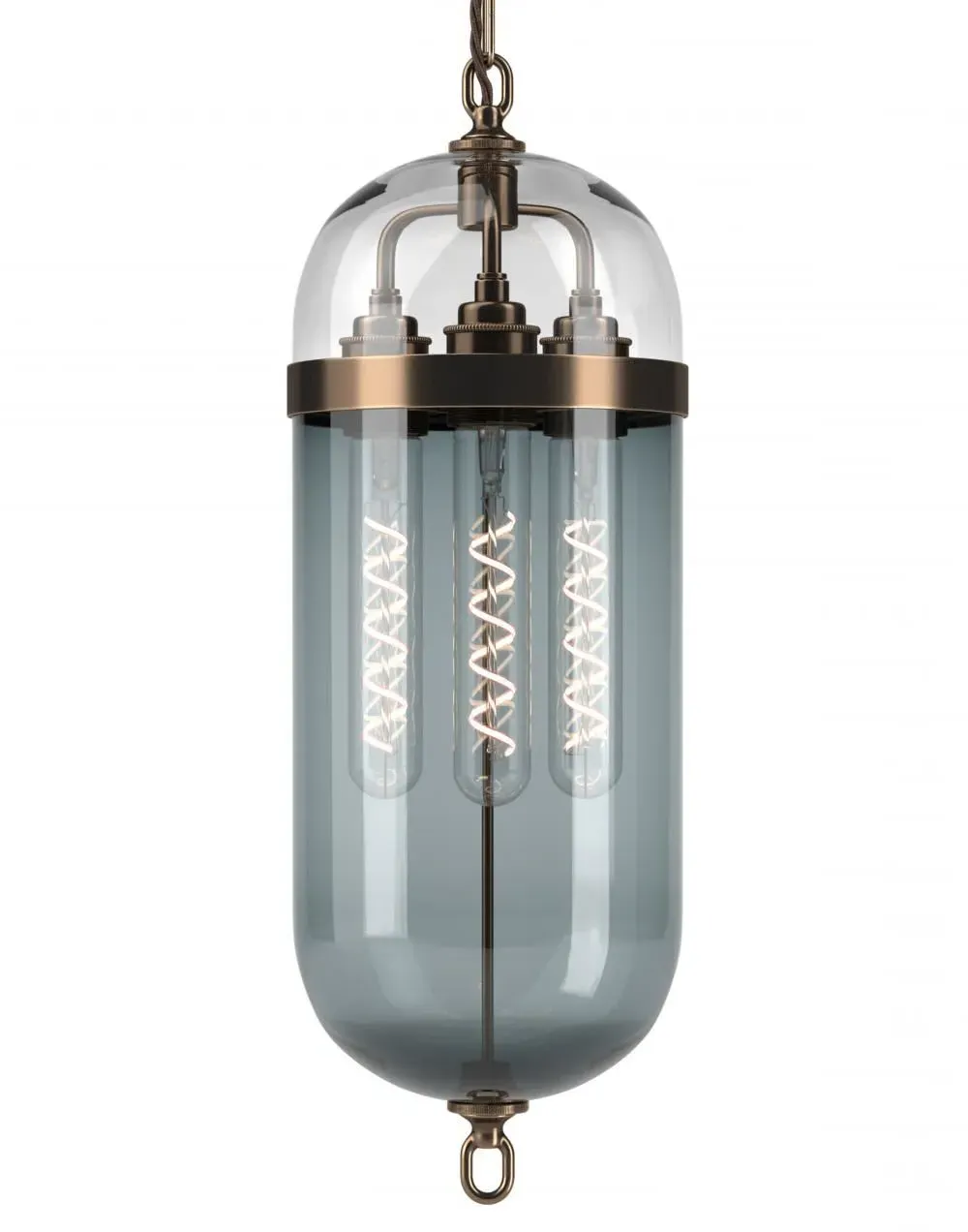 Aston Pendant Light - Antique Brass, Glass image