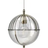 Globe Pendant Light - Polished Brass, Metal