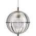 Globe Pendant Light with Skinny Glass - Brass