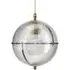 Globe Pendant Light with Skinny Glass - Brass