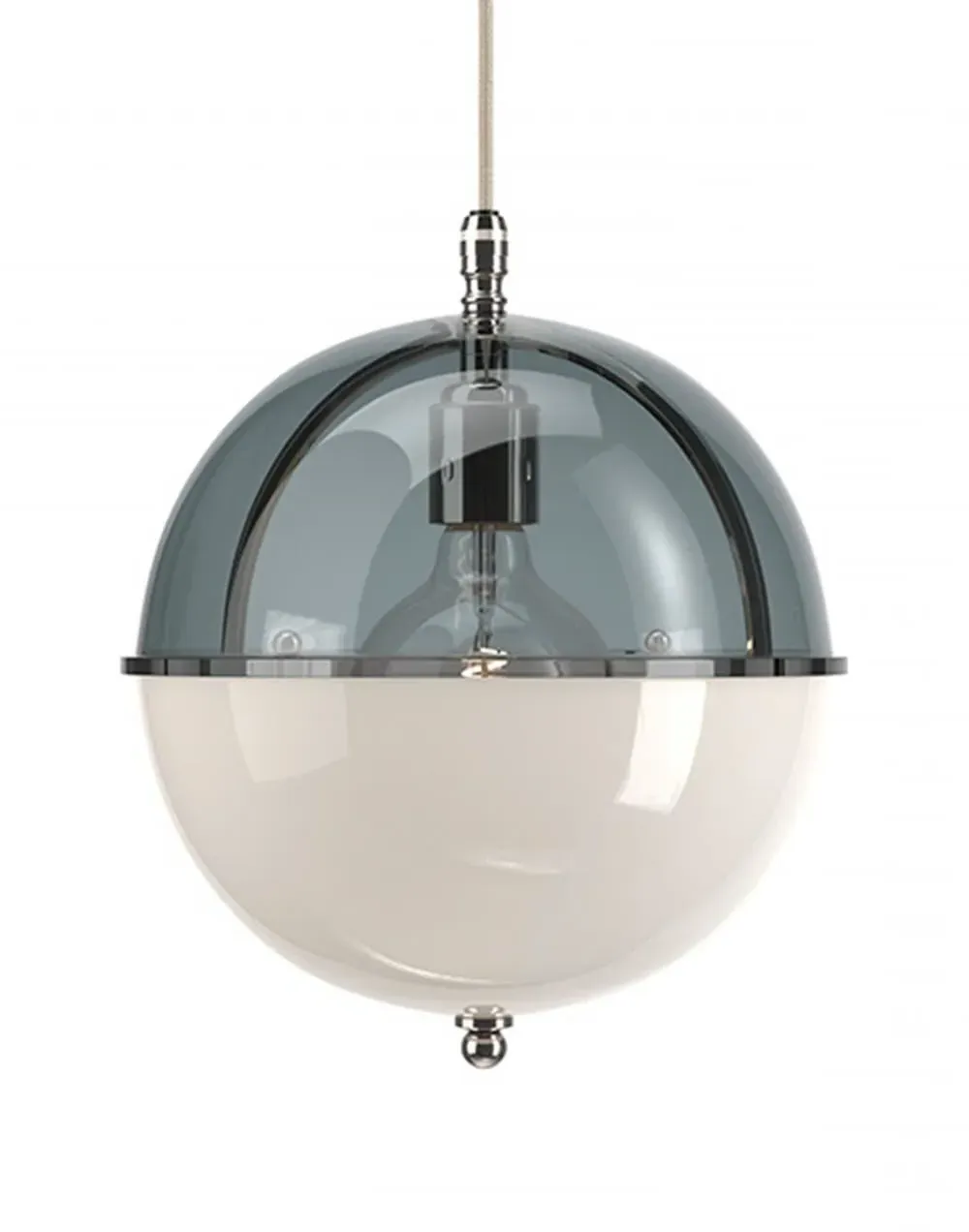 Grafton Globe Pendant Light - Nickel
