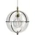 Grafton Globe Pendant Light - Polished Brass, Glass