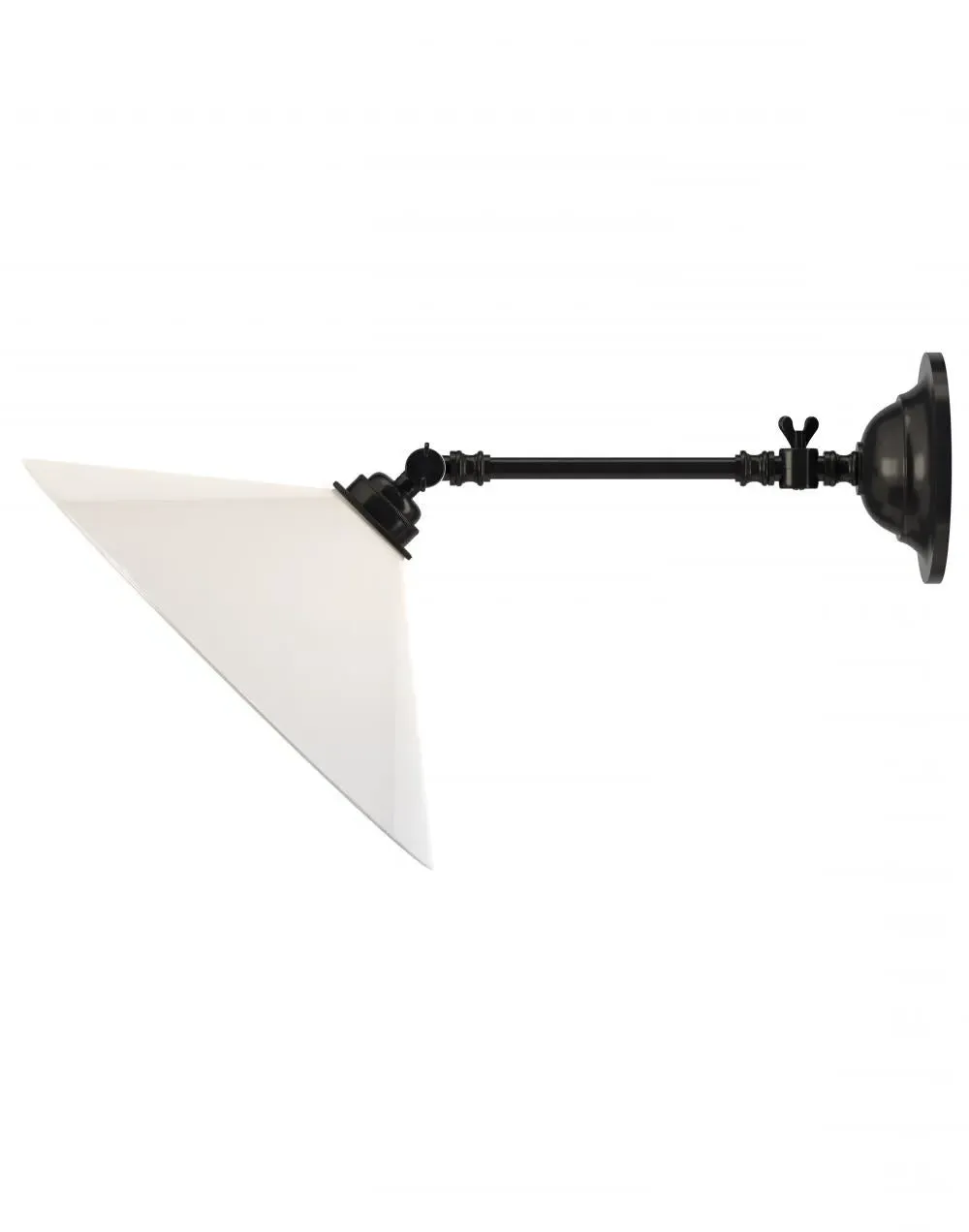 Hay Adjustable Reading Light - Bronze, Glass