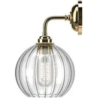 Hereford Bathroom Wall Light - Polished Brass