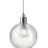 Hereford Medium Bathroom Pendant Light - Nickel, Skinny Ribbed