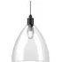 Ledbury Large Bathroom Pendant Light - Bronze, Clear Glass
