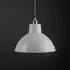 Moccas Large Pendant Light - White, Polished Brass