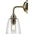 Pixley Bathroom Wall Light - Brass, Metal
