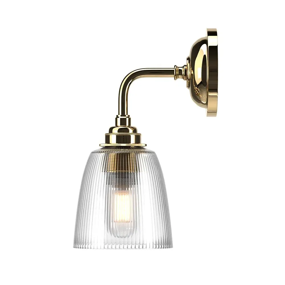 Pixley Bathroom Wall Light - Brass, Metal