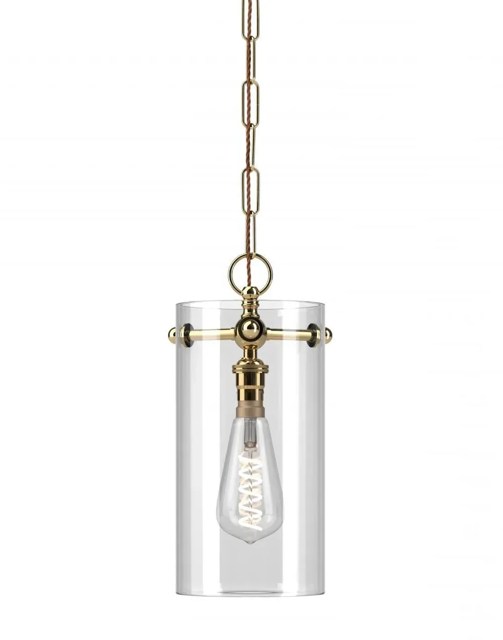 Small Pendant Light - Bronze, Metal