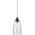 Upton Medium Pendant Light - Bronze, Ribbed Glass