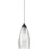 Upton Medium Pendant Light - Bronze, Skinny Ribbed Glass