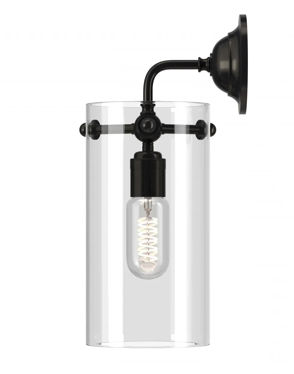 Wall Light with Directional Mount - Nickel