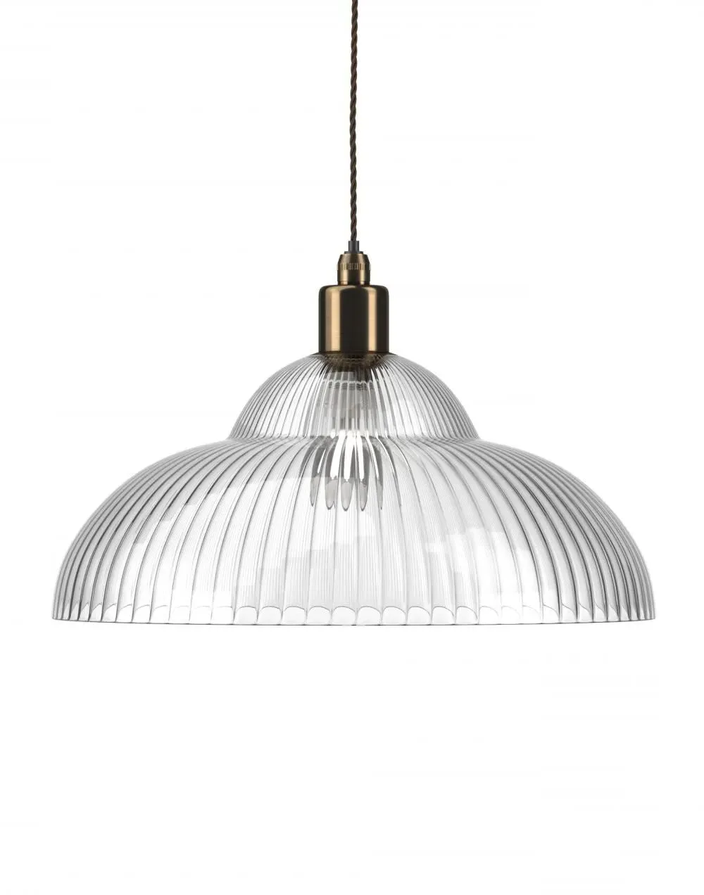 Wye Valley Bathroom Pendant Light - Antique Brass