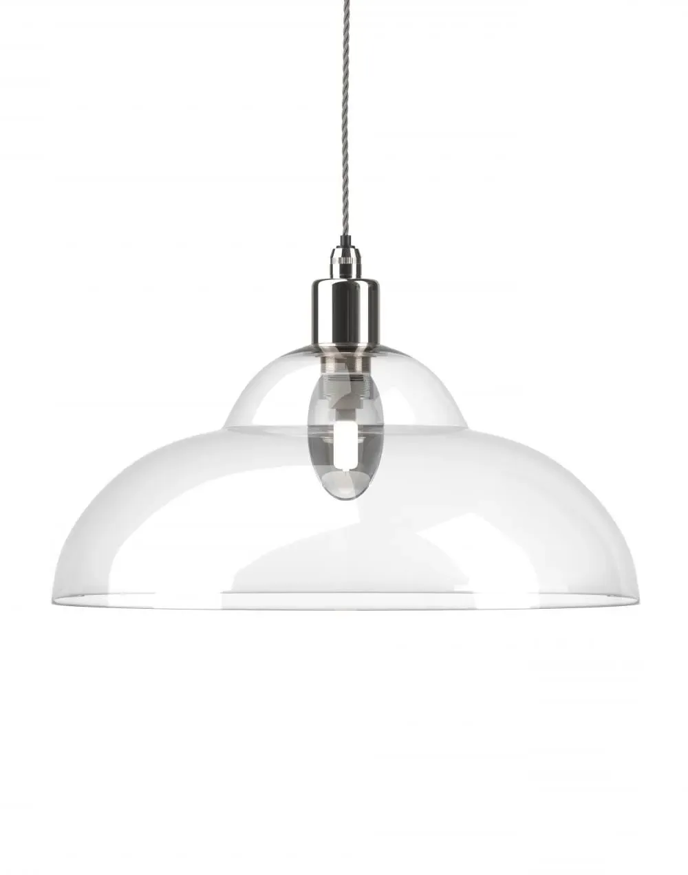 Wye Valley Bathroom Pendant Light - Antique Brass