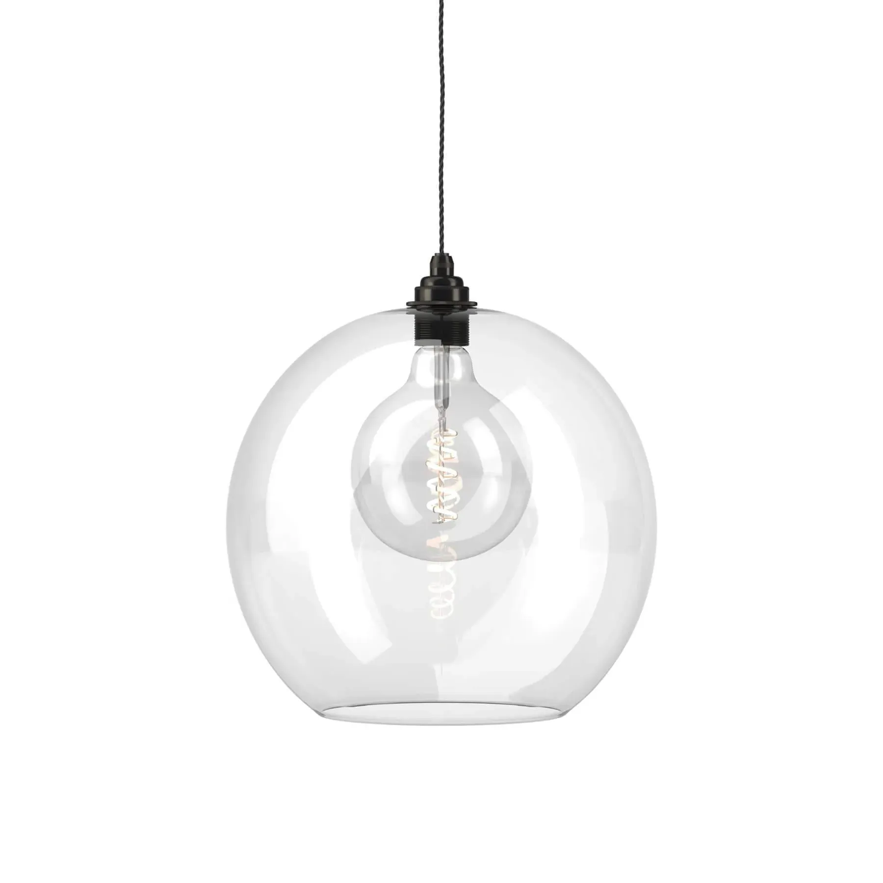 XL Pendant Light - Bronze, Glass