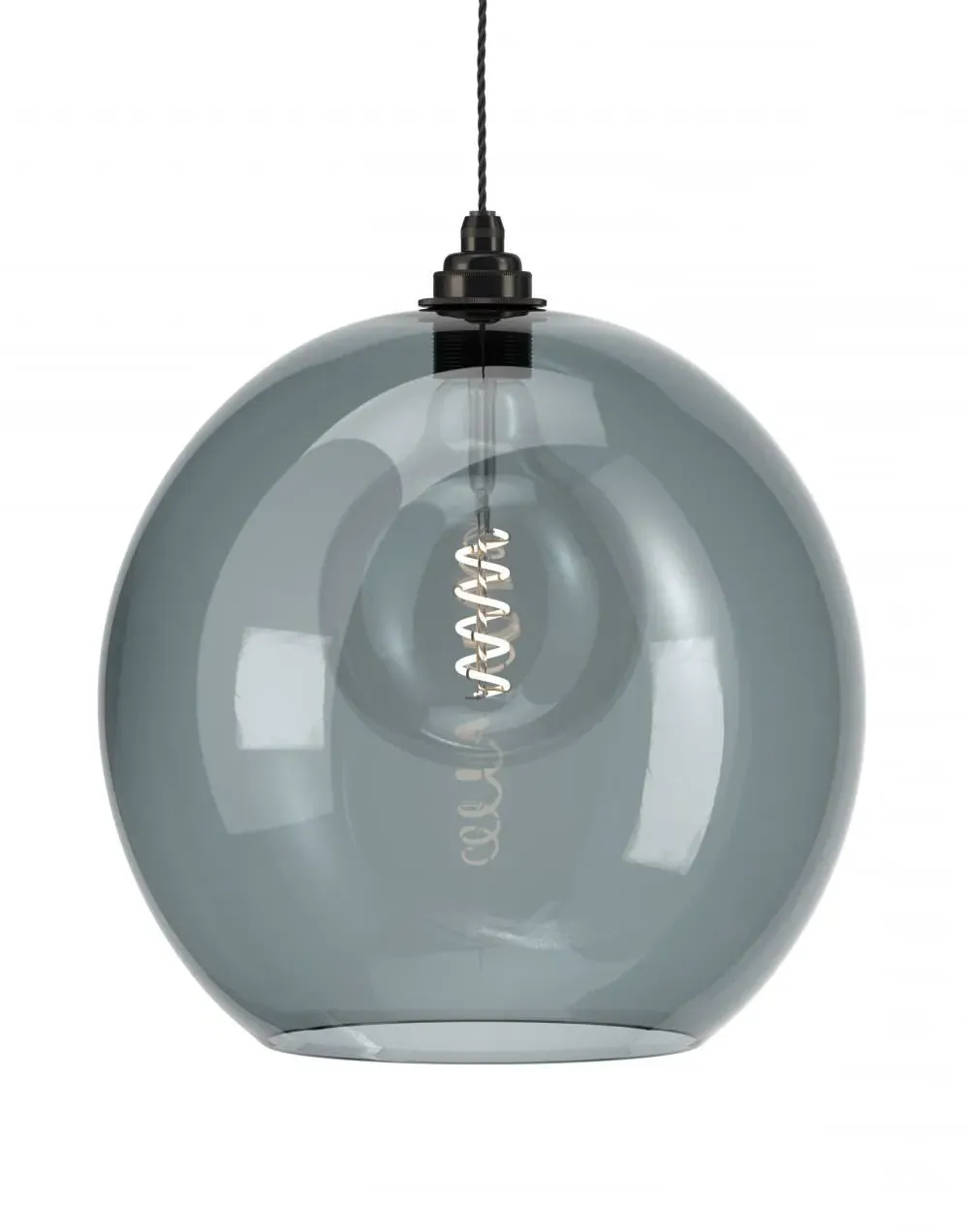 XL Pendant Light Smoked Glass - Bronze