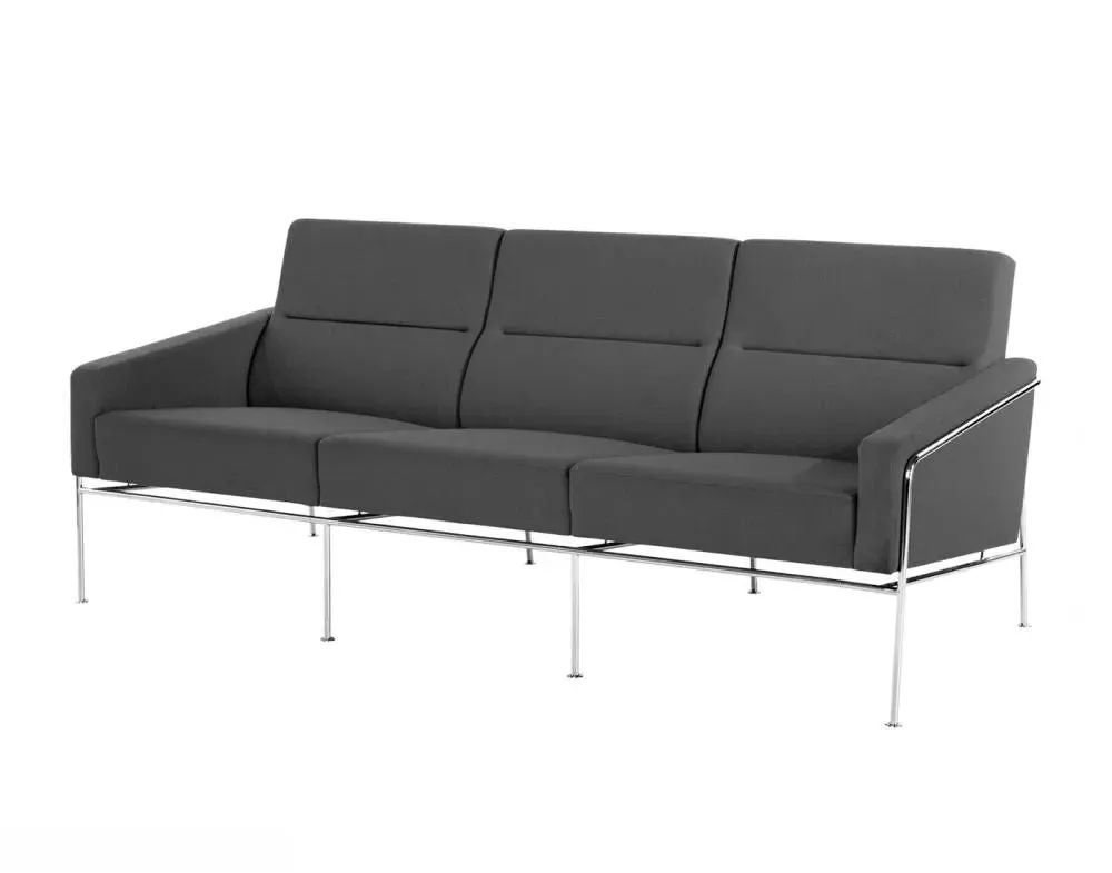2-Seater Sofa with Steel Frame - Grace Leather