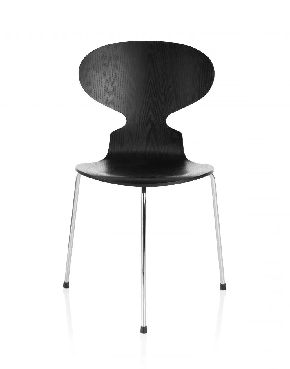 3-Leg Dining Chair - White, Ash Wood image