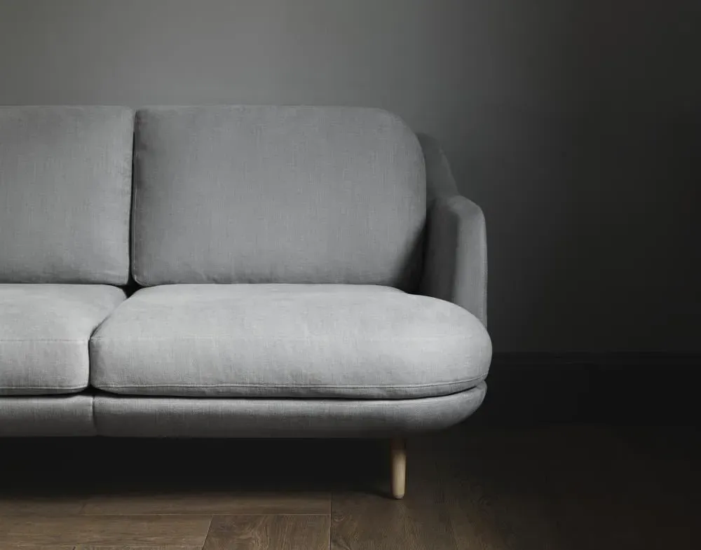 3-Seater Sofa with Oak Legs - Gingersnap