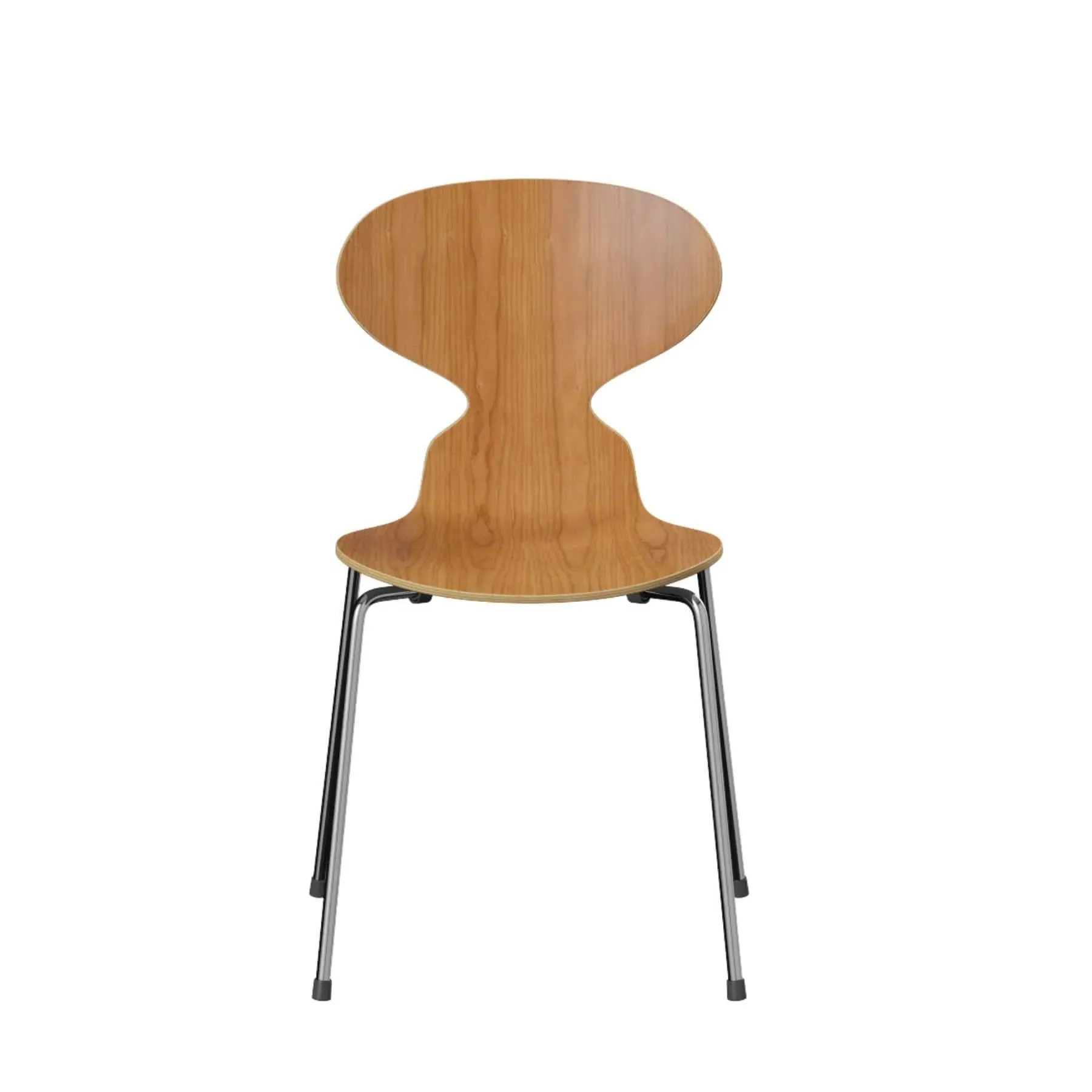 4-Leg Dining Chair - Beech, Wood