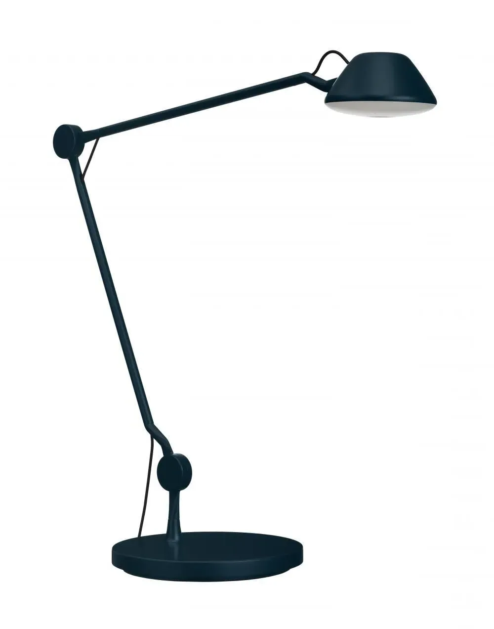 Adjustable Table Lamp with Touch Control - Black