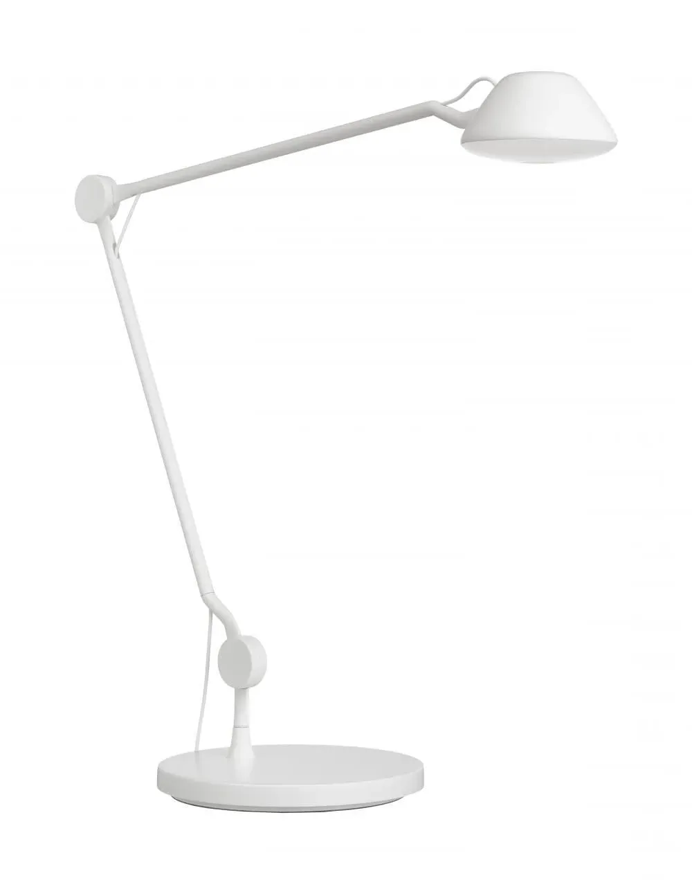 Adjustable Table Lamp with Touch Control - White