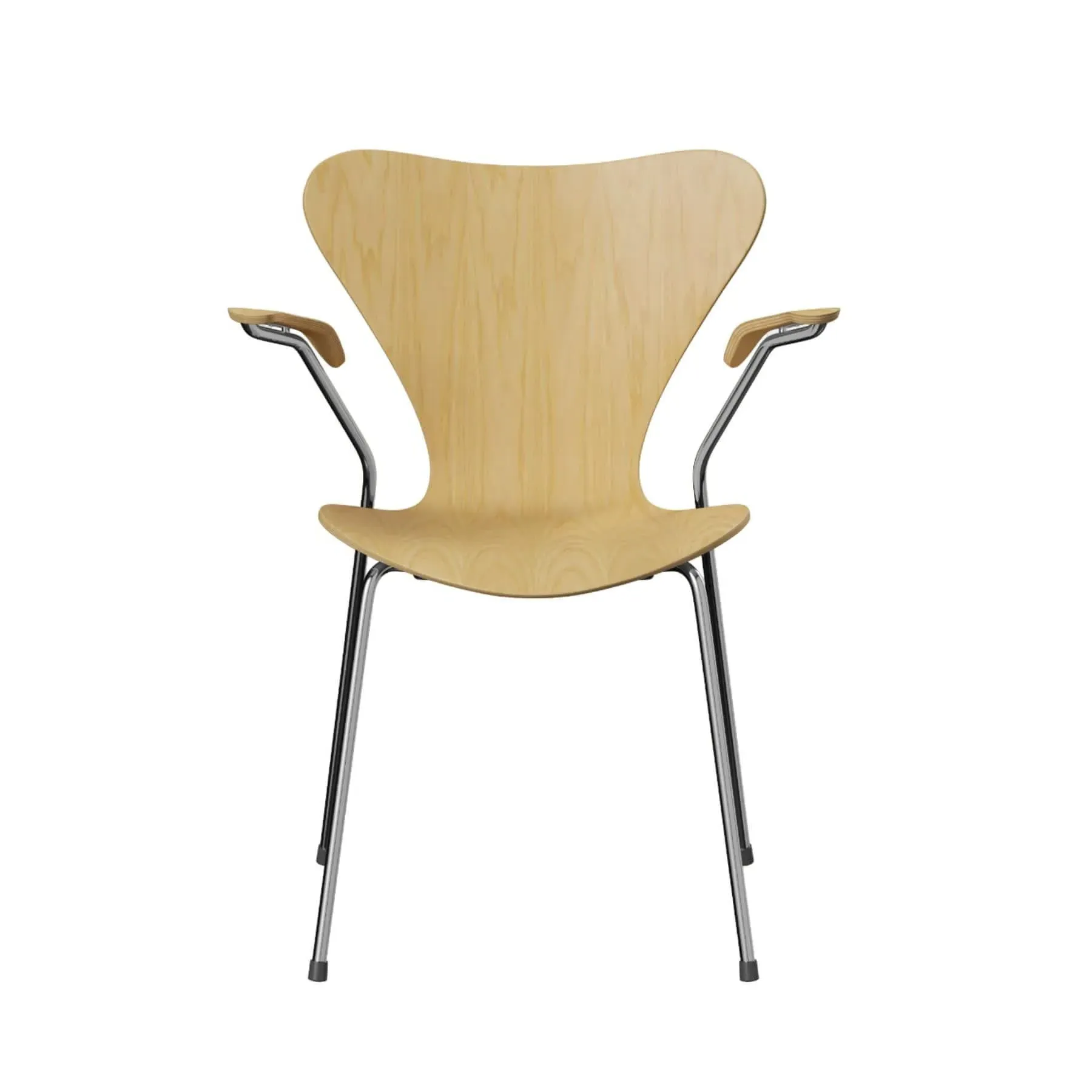 Armchair with Arms - Ash, Veneer image