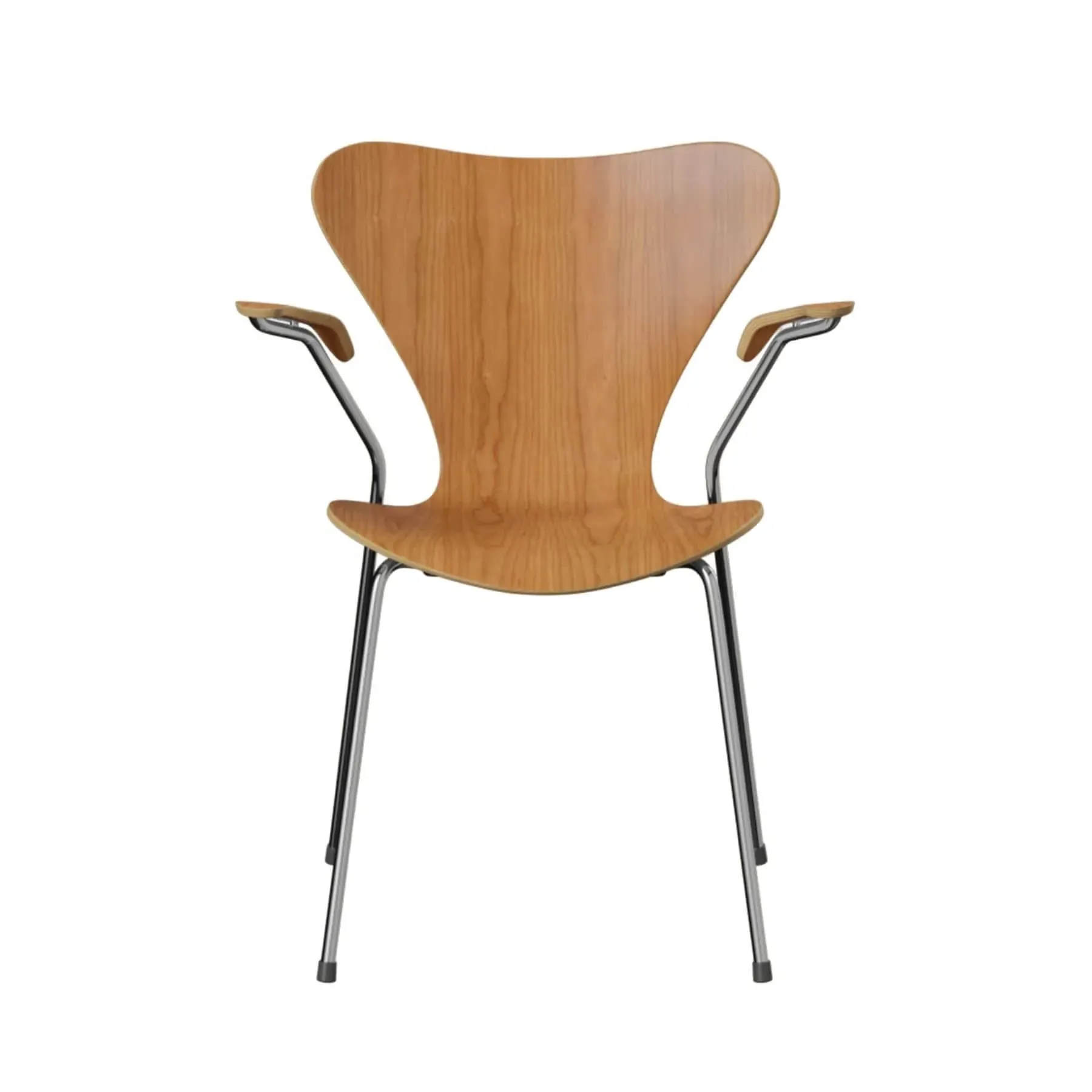 Armchair with Arms - Oak, Veneer