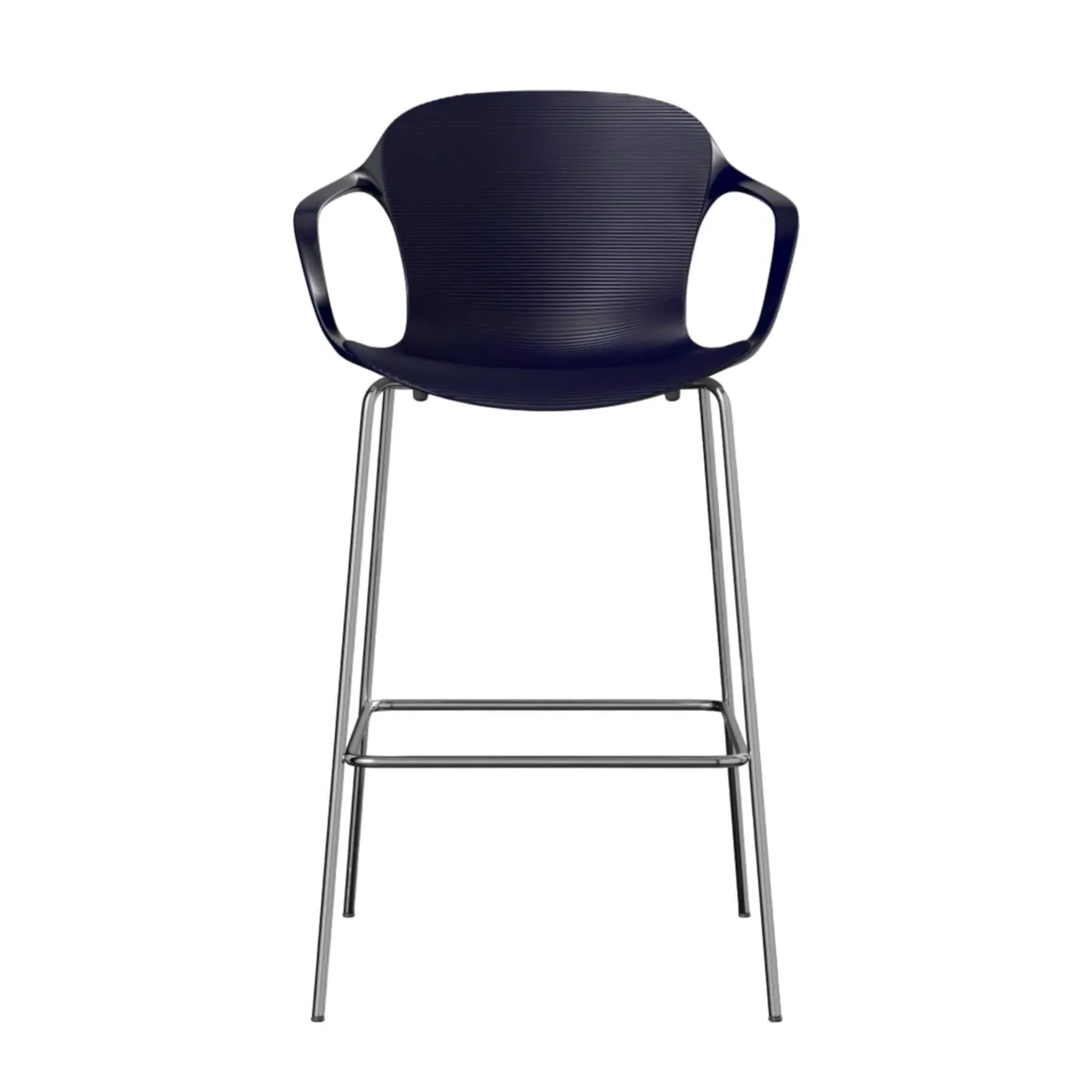 Bar Stool with Arms - Midnight Blue, Nylon image