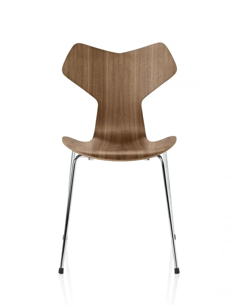 Dining Chair with Sculptural Design - Oak Wood image