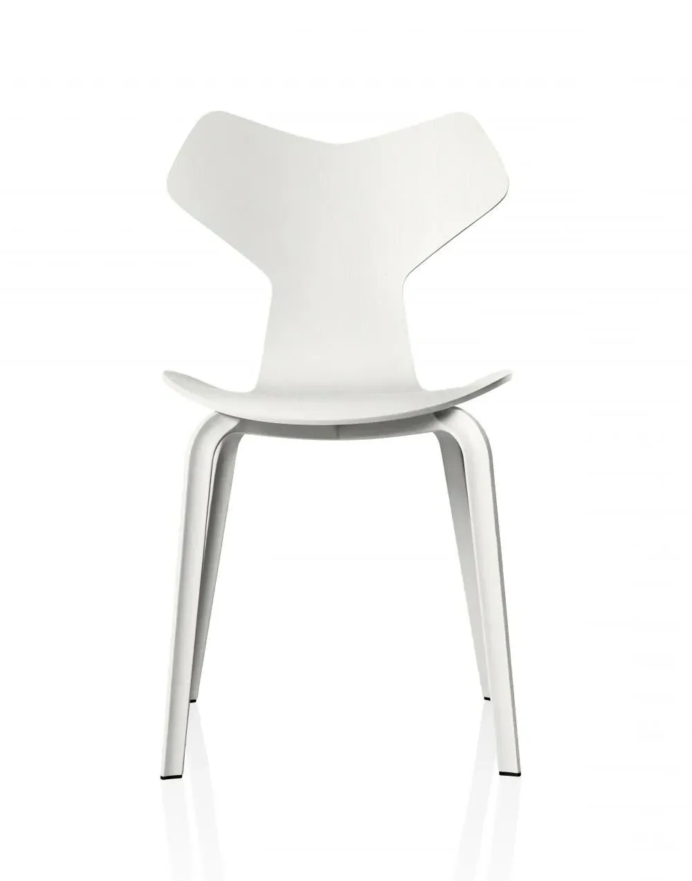 Dining Chair with Wooden Legs - Walnut