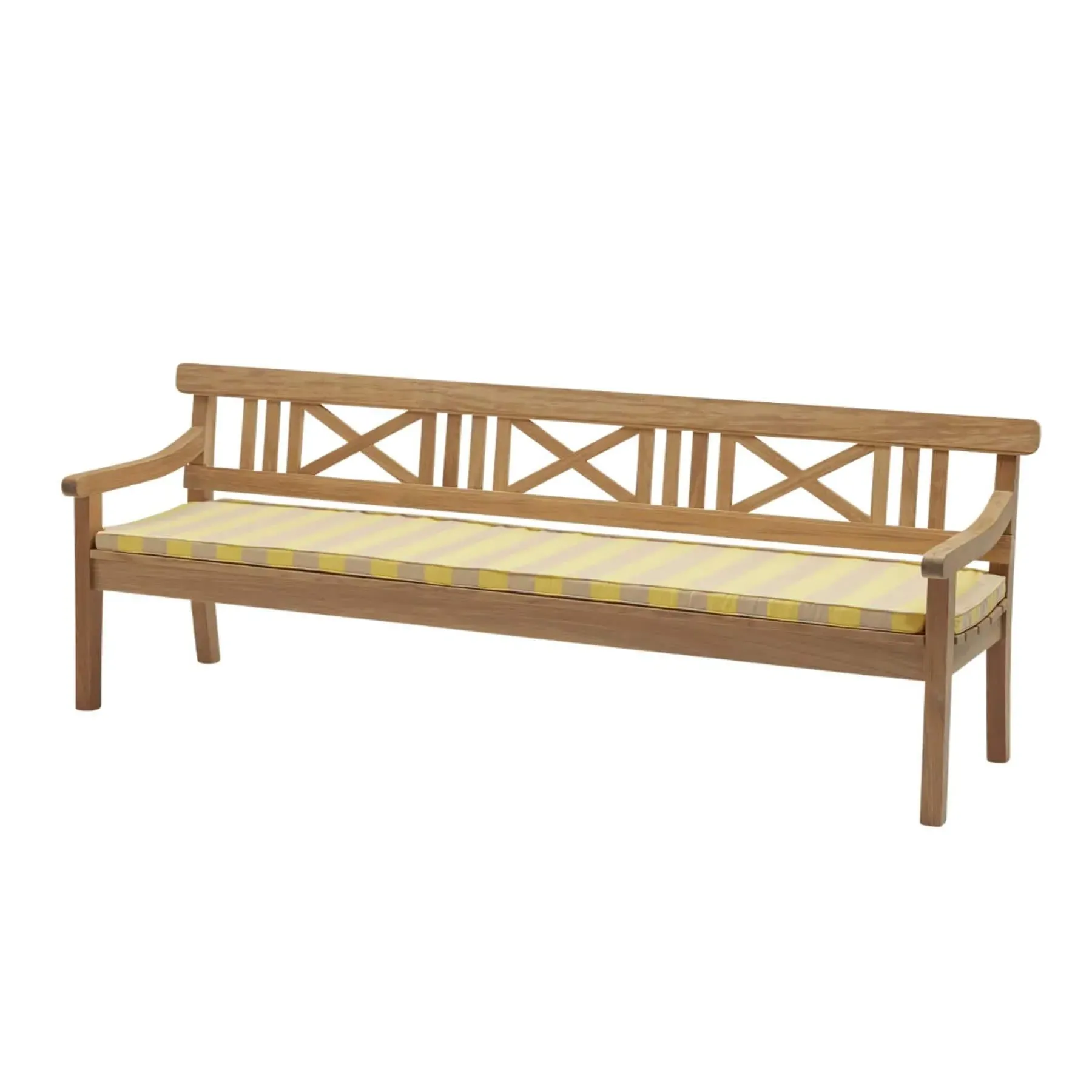 Drachmann Large Garden Bench Cushion - Lemon