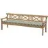 Drachmann Large Garden Bench Cushion - Light Apricot