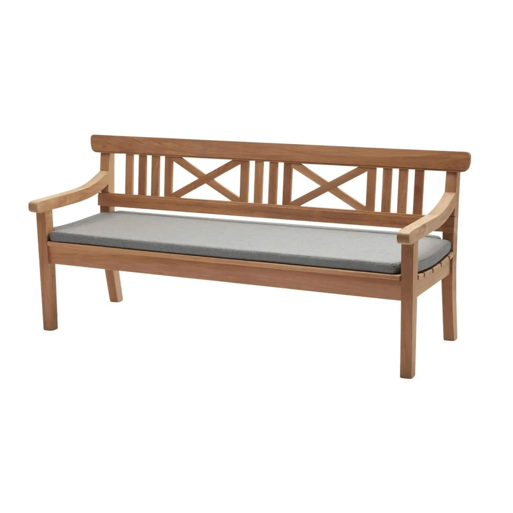 Drachmann Medium Garden Bench Cushion - Ash