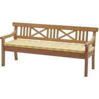 Drachmann Medium Garden Bench Cushion - Lemon