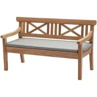 Drachmann Small Garden Bench Cushion - Ash