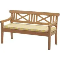 Drachmann Small Garden Bench Cushion - Lemon
