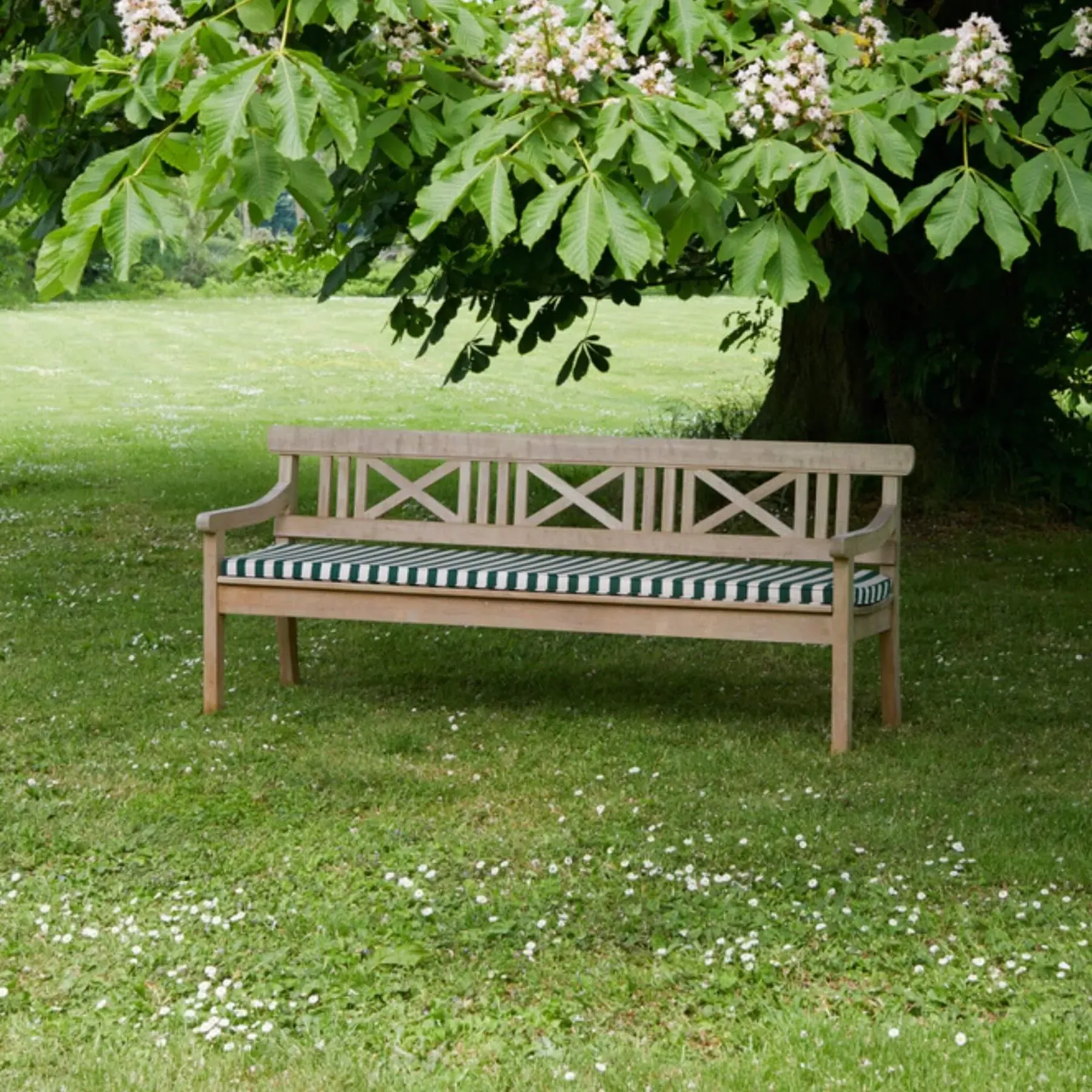 Drachmann Small Garden Bench Cushion - Light Apricot