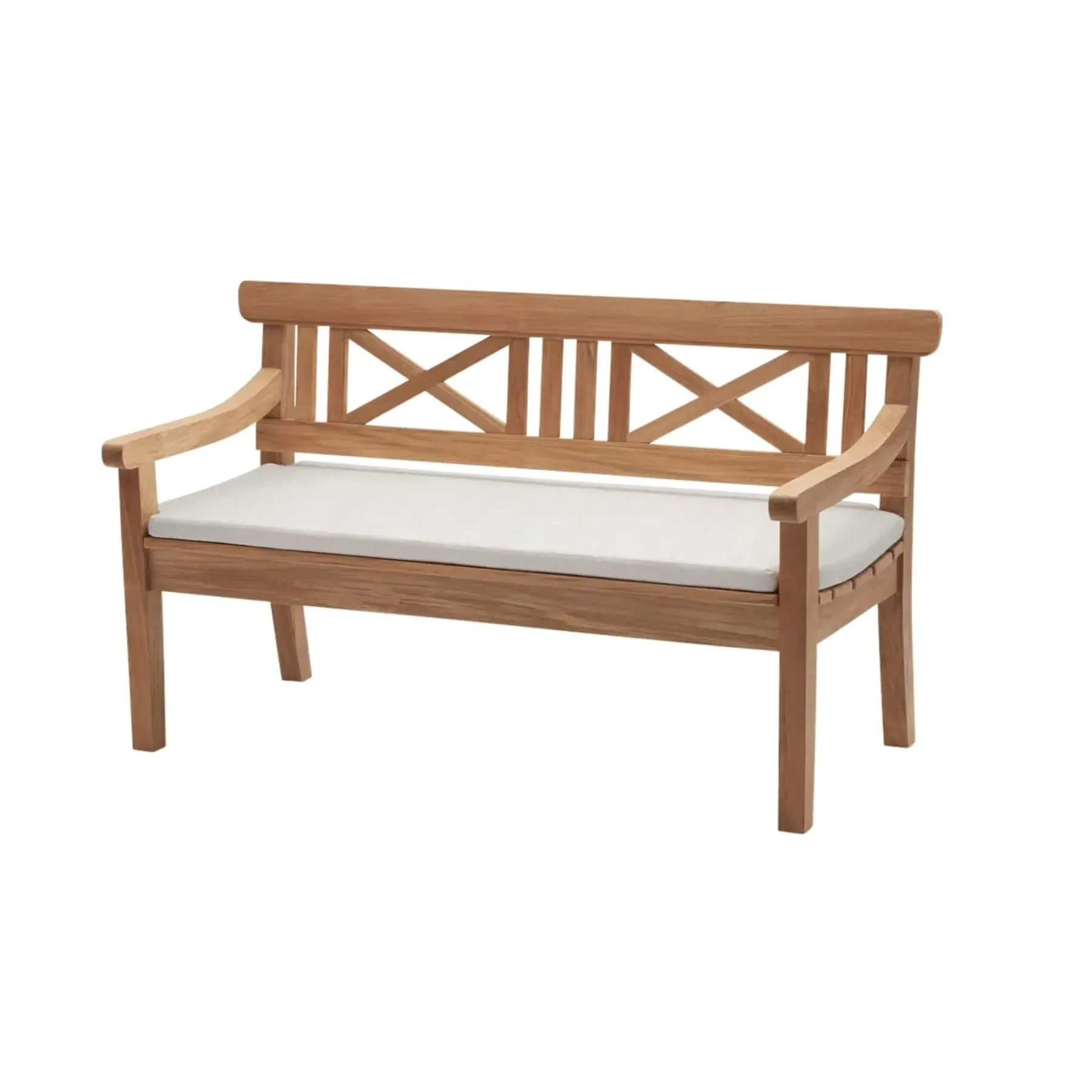 Drachmann Small Garden Bench Cushion - Papyrus