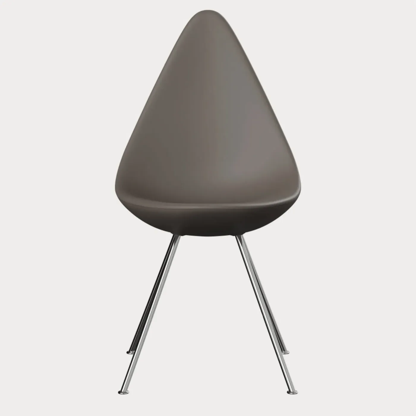 Drop Dining Chair - Deep Clay, Plastic