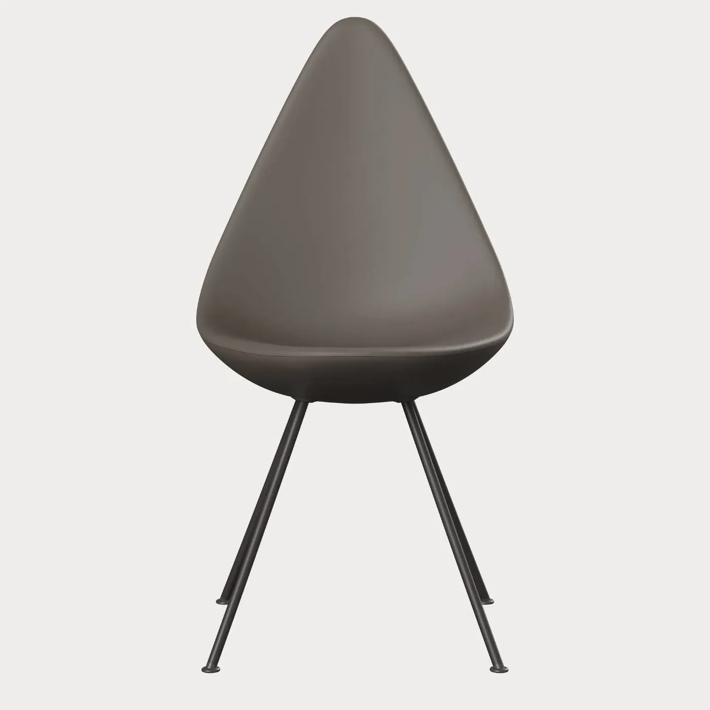 Drop Dining Chair - Deep Clay, Plastic