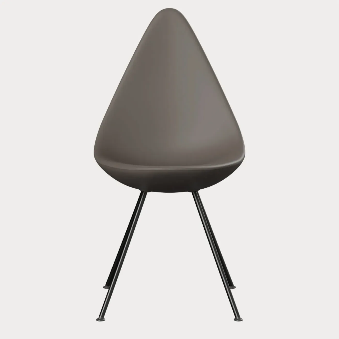 Drop Dining Chair - Deep Clay, Plastic