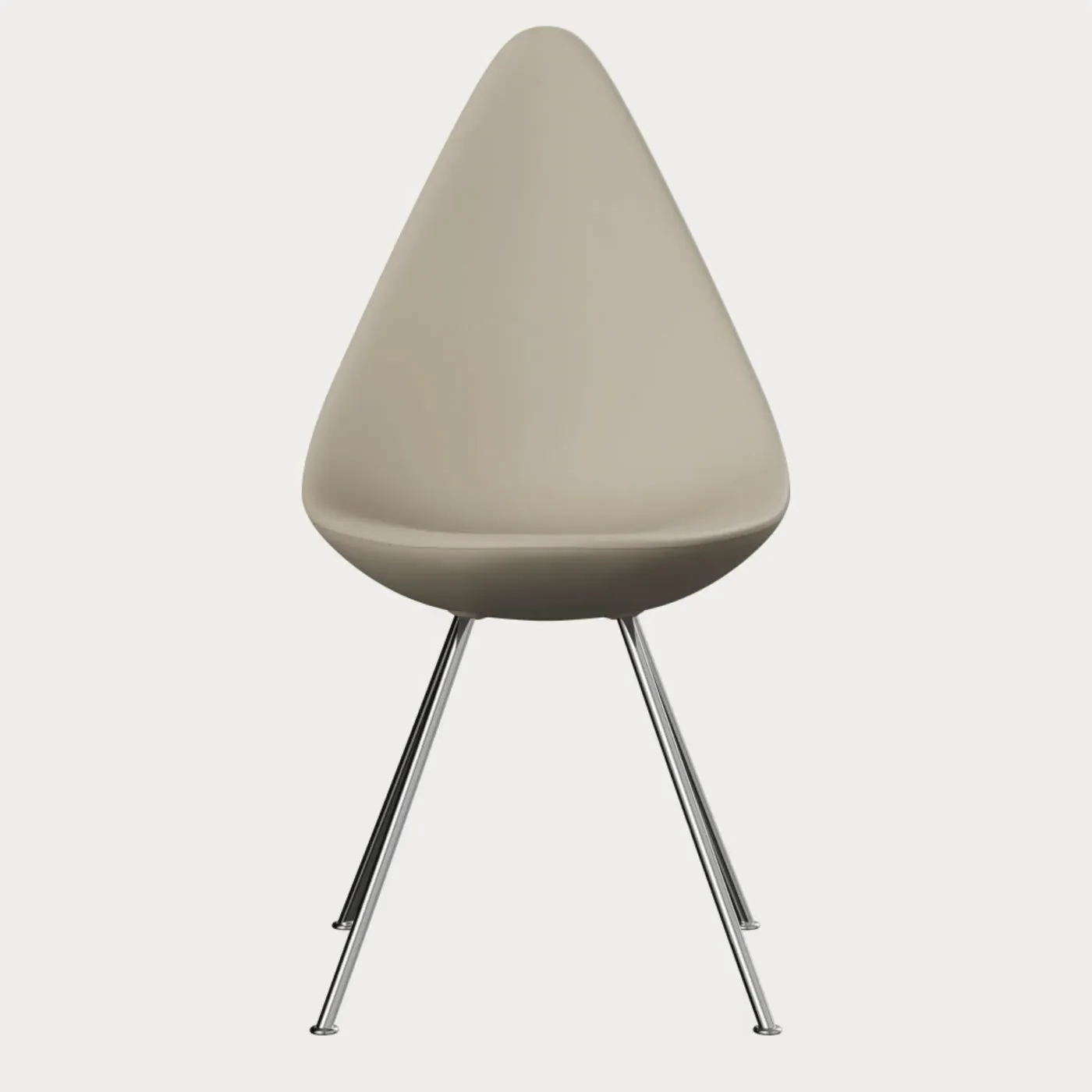 Drop Dining Chair - Light Beige, Plastic