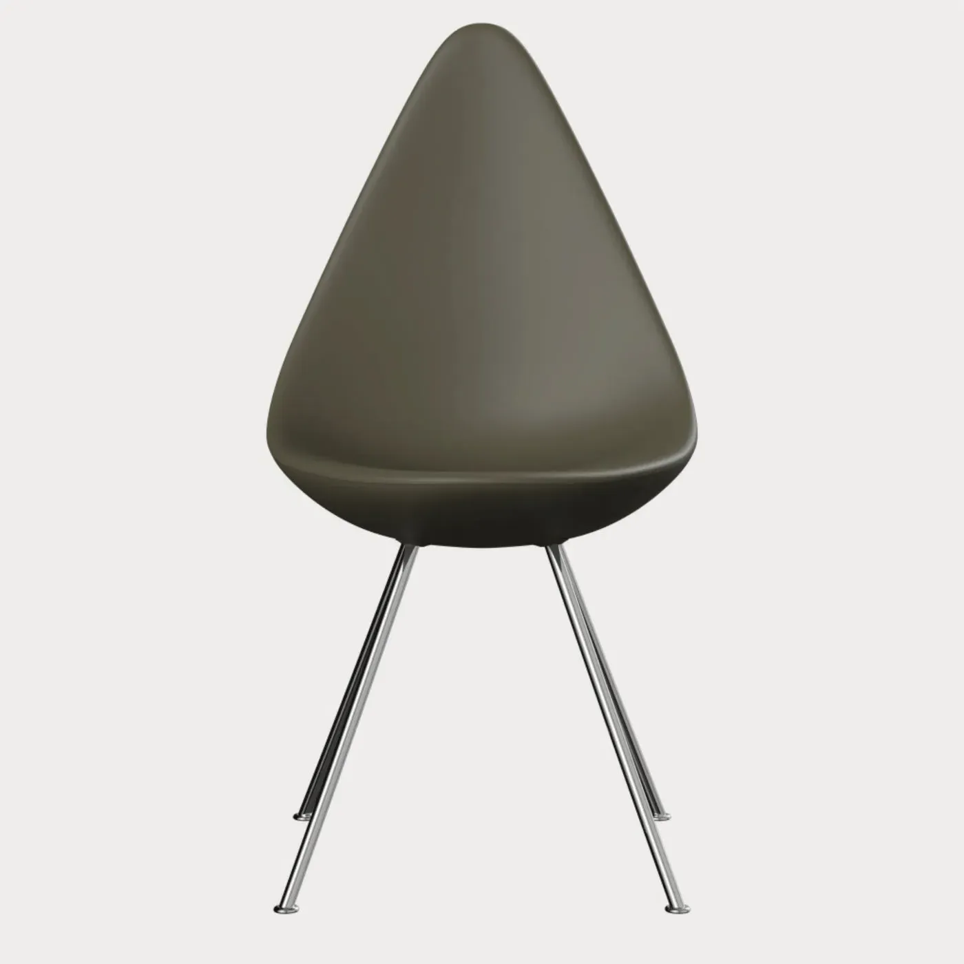 Drop Dining Chair - Olive Green, Plastic