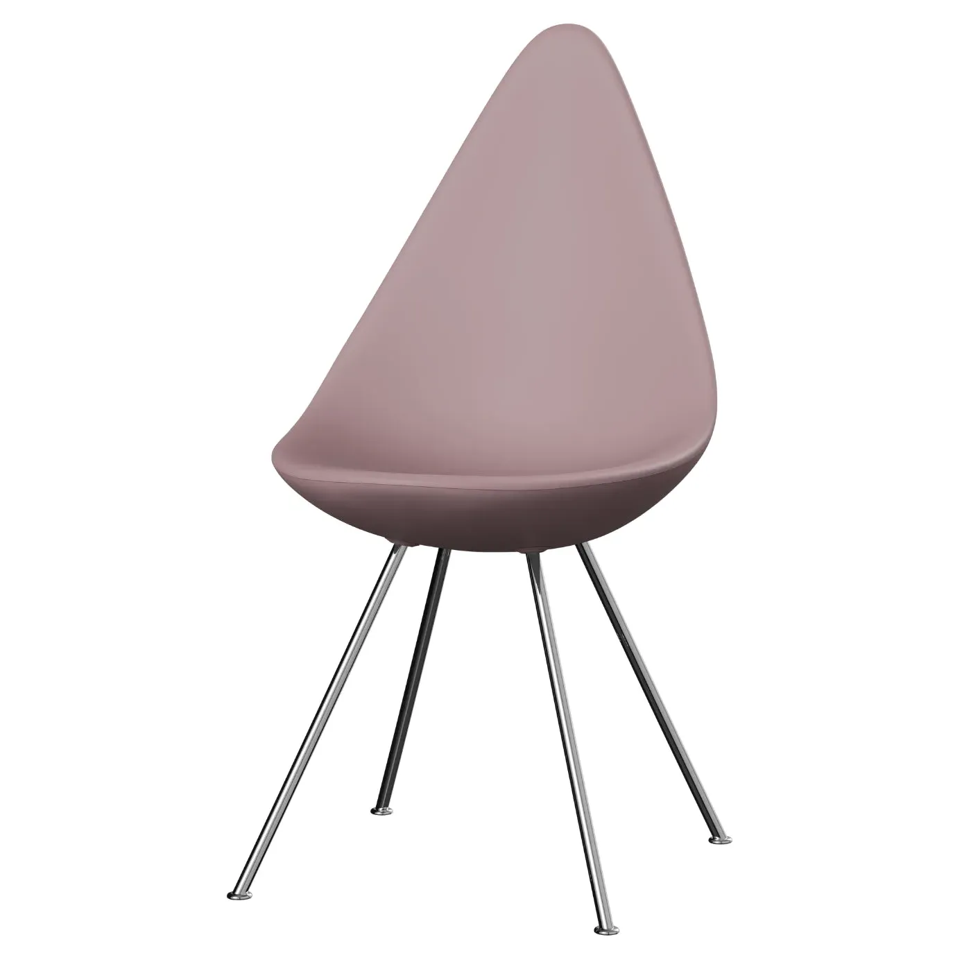 Drop Dining Chair - Pale Rose, Plastic