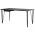 FH3605 Desk with Storage - Black, Ash